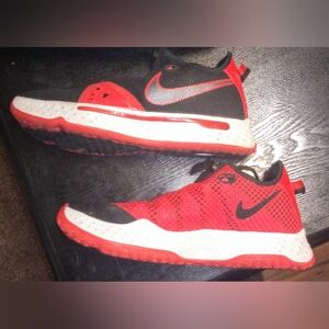Men’s Nike PG 4 Black Red Size 8.5